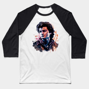 Steve harrington fan art Baseball T-Shirt